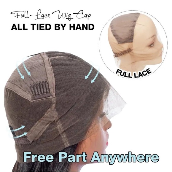 HUMAN HAIR Brazilian 12A, HD Full Lace, Part Any Way,
Thick, Straight Hair 14" - Picture 7 of 14